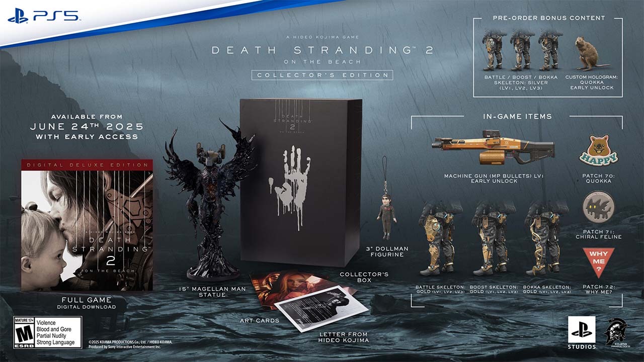 The Collector's Edition for Death Stranding 2: On the Beach