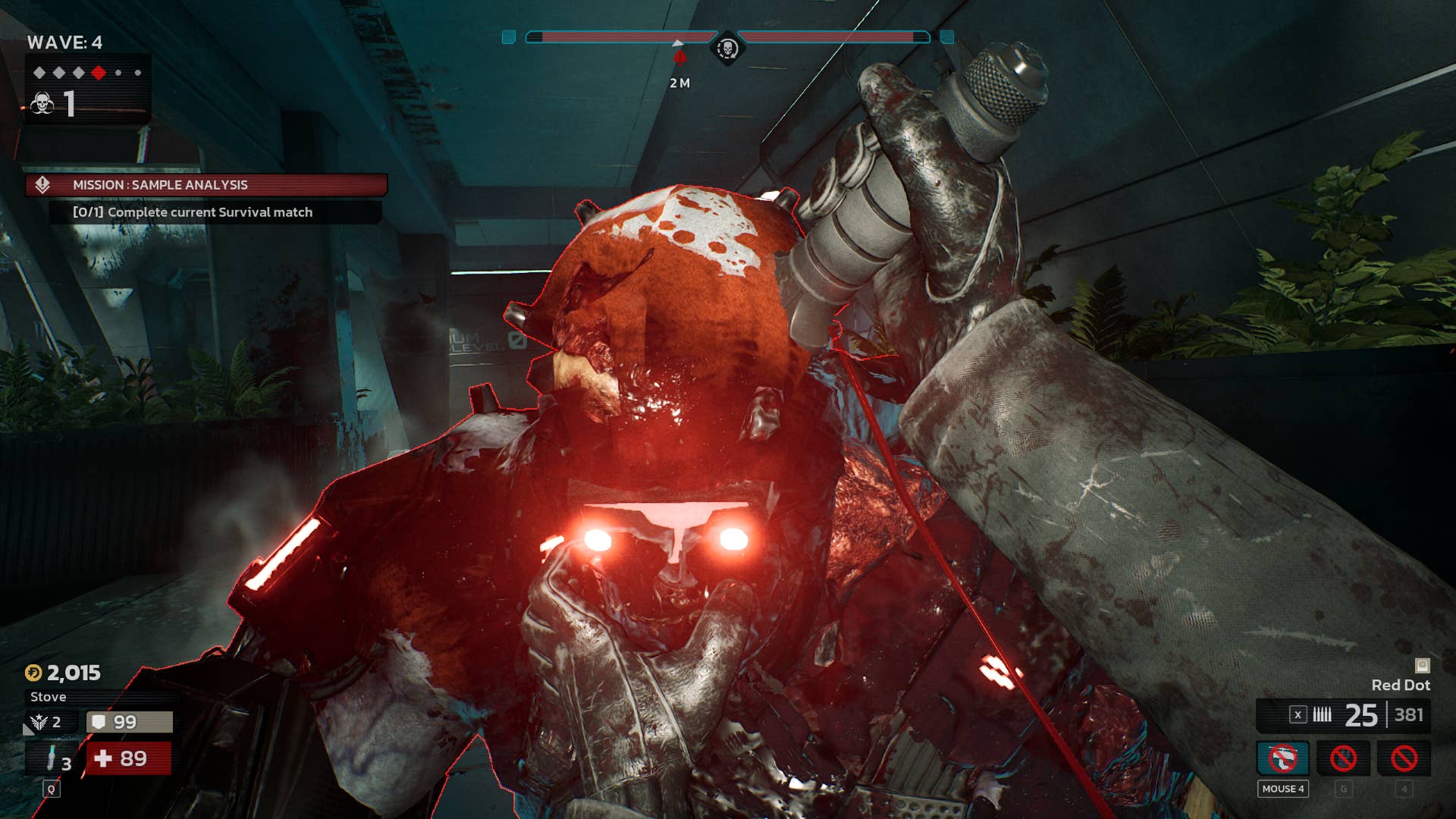 Executing a Scrake in Killing Floor 3.