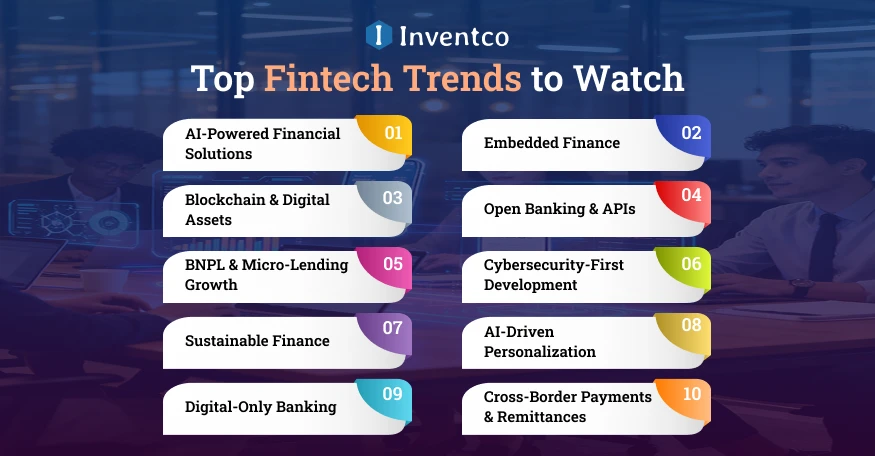 Top Fintech Trends to Watch