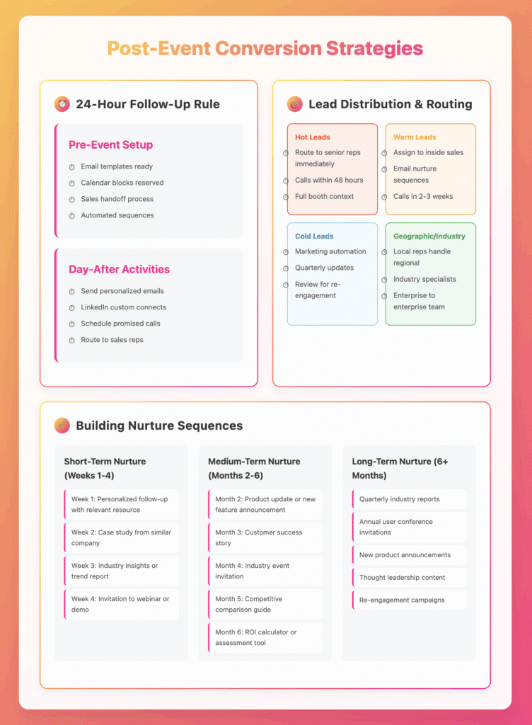 Post-Event Conversion Strategies
